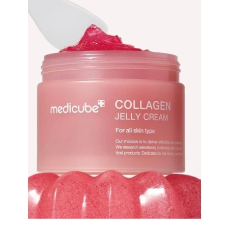 MEDICUBE COLLAGEN JELLY CREAM KREM-ŻEL UJĘDRNIAJĄCY DO TWARZY KOSMETYKI KOREAŃSKIE